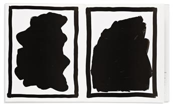 LEWITT, SOL. Black Gouaches.